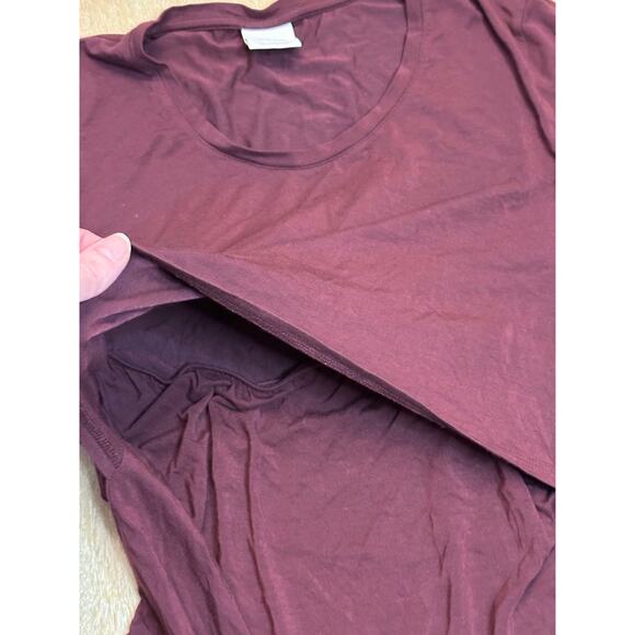 Boob Design 3/4 Sleeve Nursing Top Size Large - Picture 3 of 6